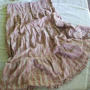 Boho Linen skirt